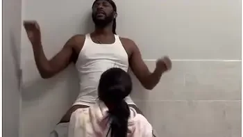 She Told Me To Meet Her At Her Job In The Bathroom For A Quickie