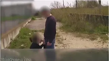 Teacher Asks Her Student 18+ To Fuck Outdoors On Car Hood - Risky Public Sex - Misscreamy