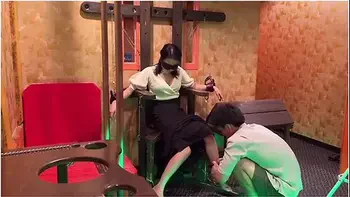 Japanese Sex Slave Bdsm Bondage - Tied Up Vibrator And Hardcore Doggy