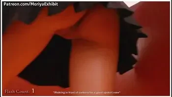 Teaser - Skirt-lifting Challenge In A Crowded Shopping Mall - Moriya Exhibit