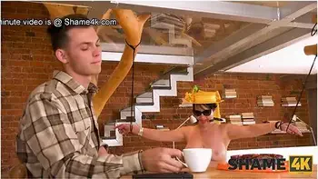 Scarlett Vladi - Orgasm Presented By Friends Stepson Makes Mature Lady Moan Loudly