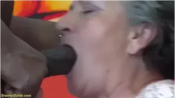 First Interracial For 82 Years Old Randma