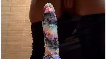 I Was Horny And My Parents Were Around So I Fucked Myself In The Bathroom( Squirt And