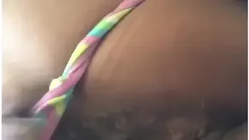 Ms. Hunnie Giving That Fat Ass The Finger!!!