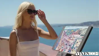 VIXEN Stunning Lika has passionate reunion with boyfriend