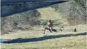 Real Amateur / Exhibitionism W Hot Black Barbie. Fully Nude