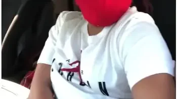 Ebony Try Not To Get Caught Masturbating In Parking Lot