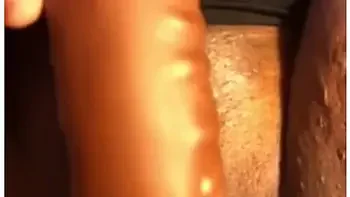 Ebony Teen 18+ Makes Her Fat Pussy Squirt