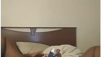 Ebony Milf Strips And Plays With Creamy Pussy Until She Squirts