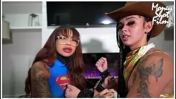 Baddies With Fat Asses Get Handcuffed And Dicked Down