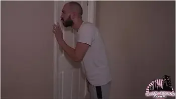 Cali Sweets And Peter King In Ebony Babe Catches Roommate Spying