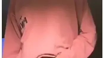 Ghetto light bitch with thick pussy on toilet