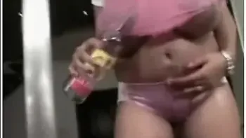 Black girl with big natural tits