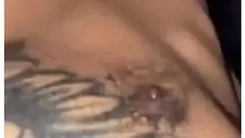 Ebony Tatted Baddie Pounded