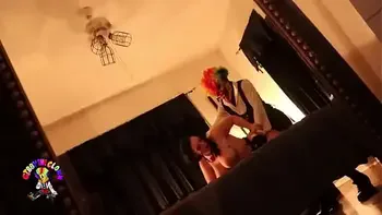 Gibby The Clown fucks Mandi May in a sex dungeon