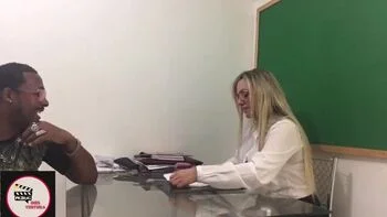 Raquel Cardoso Da Rosa Big Booty Teacher Fucked Hard In Classroom