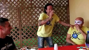 Italian MILF Whorehouse Lessons: Masked Orgy with Alex Magni in HD