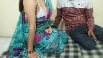 Desi Bhabhi First Time Cheating with Husband's Friend - Rough Hindi Sex and Big Dick Fucking