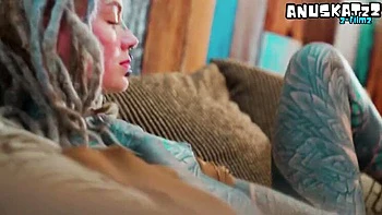 Dreadlocks Girl in High Heels Takes Rough Anal Gape and Facial Cumshot