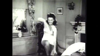 Brunette MILF Vintage Striptease - Naked Dancer Stripping Solo HD