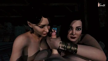 Horny Savita Bhabhi Catches Brother-in-Law Fucking His Girlfriend and Joins for a Wild Threesome