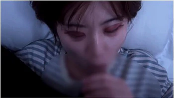 Erotic Girlfriend With Cock In Her Cheeks Even When Shes Riding On Her Face