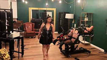 Hardcore Anal MILF Femdom Session with TV Slave Part 3-4