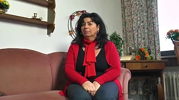 German Granny Solo Action - Big Boobs & Fingering Fun