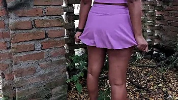 Horny Latina Neighbor Invites Me For Exercise And Shows Her Natural Tits - Cheeky Public Sex