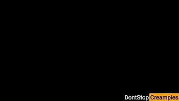 Close Up Squat Creampie - She Keeps Riding After Cumming