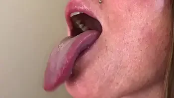 Long Tongue Fetish Uvula Play - BunnieAndTheDude