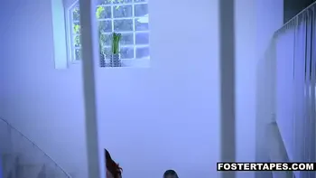 Petite New Foster Stepdaughter Natalia Nix Threesome With New Foster Big Tits MILF Stepmom Lilian Stone & StepDad