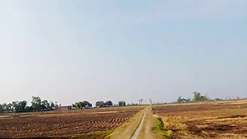 Desi Bhabhi RadhaDevi Pissing in Field Outdoor Hindi Webcam Masturbation