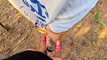 Stepmom Caught Stepson Jerking Off And Help Him To Cum