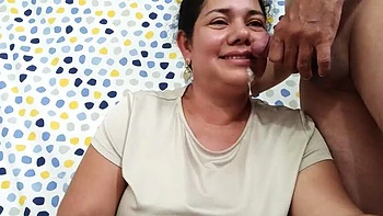 Valkyrieandluigy Deep Throat Swallow - Cum in Throat BDSM with Colombian Amputee