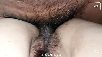 Cuckold Husband Fills Latina Wife's Pussy and Ass with Cum - Homemade Big Booty Creampie