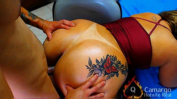 Bumbum Gigante's Huge Ass Cheating Wife Cuckold Fuck in Homemade Brazilian Teen Video