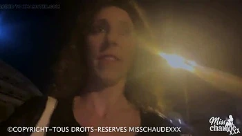 Hardcore Gangbang Facial with Misschaudexxx - Big Natural Tits Outdoor Fucking