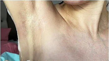 Shaves Hairy Armpits, Shows Shaved Armpits!