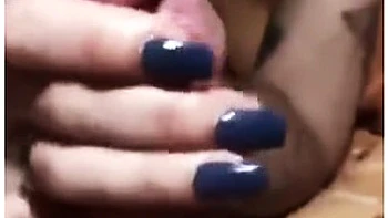 Latenight Handjob Cum