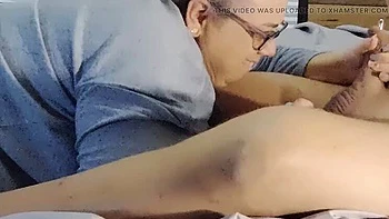 BBW MILF Ramblin Rows Gives Funny Blowjob in Homemade 4K