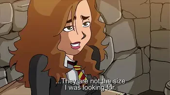 Fat man destroys teen pussy (Hagrid and Hermione)