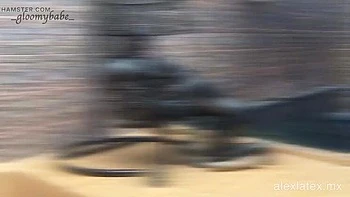 Alex Latex Deep Throat Blowjob - Summer Submission BDSM Fetish Sex