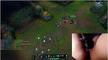 The Vibrator Causes My Whole Body To Shake League Of Legends #3 Luna With Gamer Girl