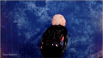 Latex Rubber Catsuit Compilation Video By Milf Fetish Model Arya Grander