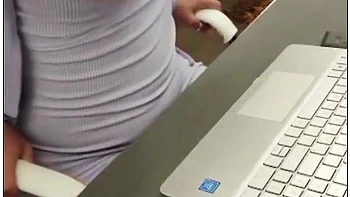 Tell Your Husband You Will Be Overworking-secretary Cheats On Cuck With Boss