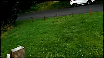 Risky Roadside Public Fuck & Cum Gargle