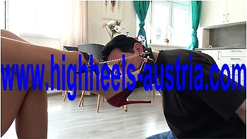 Madame Carla Shoe Licking