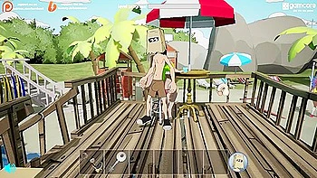 Fuckerman Hentai Game Sunset Bitch Version Sex Gameplay [18+] - Car Toon