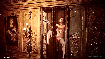 Car Toon - She Locked Herself In A Phone Booth With A Monster So He Could Impregnate Her